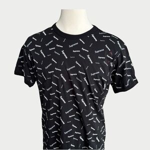 Supreme Black Logo T-Shirt